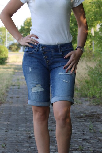 Buena vista damen jeans shorts - vista,