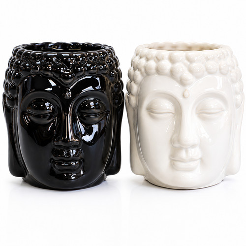 Duftlampe buddha keramik - 2x,