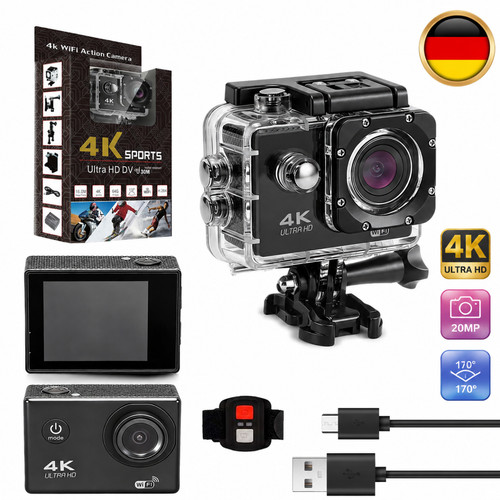 Actionkamera wasserdicht wifi - actionkamera,