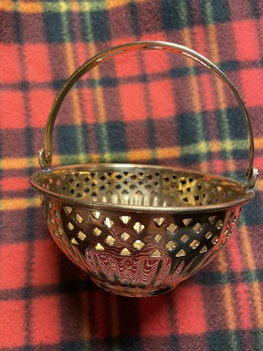Vintage messing schale - schale, mit