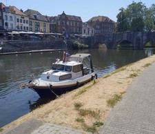 VOLKSYACHT XL by Hein Krämer , Angel-und Wanderboot im Bestzustand , mit Trailer