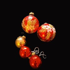 5 Christbaumkugeln