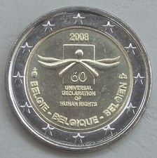 2 Euro Gedenkmünze Belgien