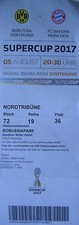 TICKET Supercup 5.8.2017