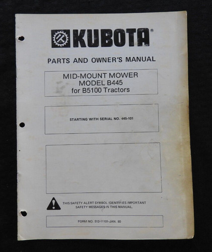 Kubota b5100 traktor - kubota, "modell