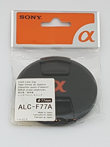 Sony alpha logoed front lens - sony,