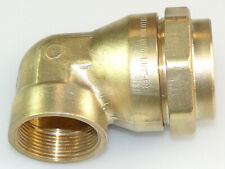 RAUFOSS ISIFLO ÜBERGANGSWINKEL 50 MM x 1 1/2" IG PE ROHR WINKEL FITTING ÜBERGANG