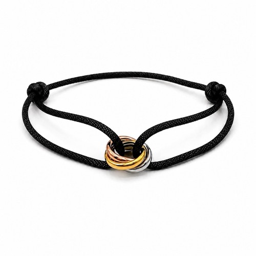 Trinity bracelet schwarz - bracelet,