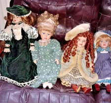 Konvolut 7 Porzellanpuppen –