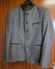 Janker Horn Lodenfrey Wolle Größe 50 Braun selten getragen