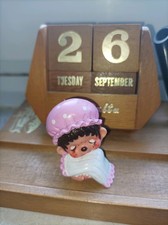 Sekuguchi Monchichi Figur, 1979, Japan, Schlafenszeit, 5-6cm