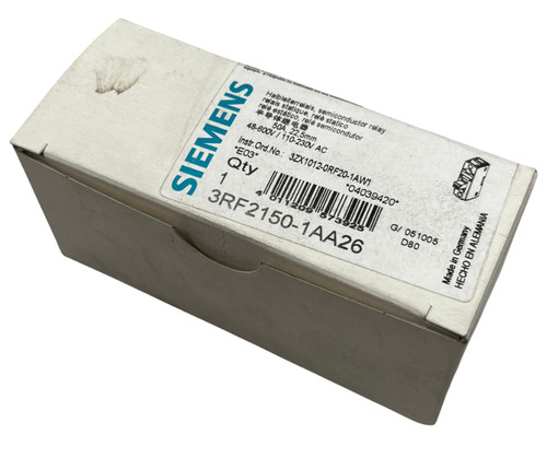 Siemens 3rf2150 1aa26 - 3rf2150-1aa26, solid