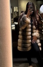 Pelzmantel Echtpelz Fox Fur