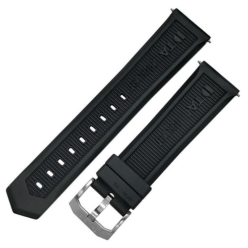 Dismay 22mm gummi uhrenarmband - gummi,