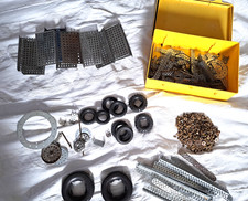 Großes Konvolut Trix-Metallbaukasten-Teile 60er Jahre