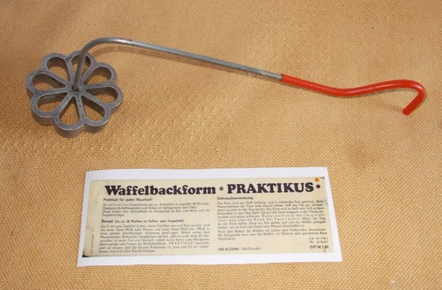 Ddr praktikus waffelbackform - ddr,