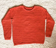 Damen Pulli / Pullover, Gr. 38 = M, tolles Strickmuster