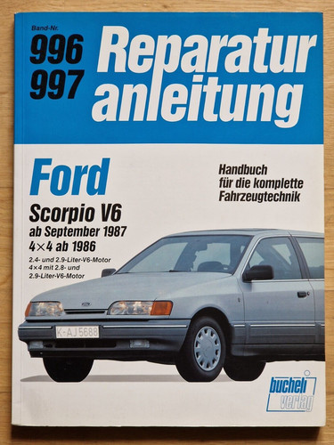 Ford scorpio ghia 2 4 - gl, 2,4