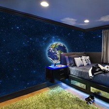 3D Erde Sternenhimmel 46