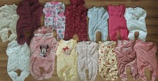 Paket Babybekleidung 62 68 Overall Schlafanzüge Strampler Einteiler Fleece 