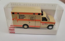 Krankenwagen Modell Busch