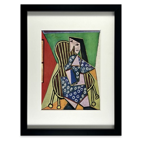 Pablo picasso femme assise - pablo,