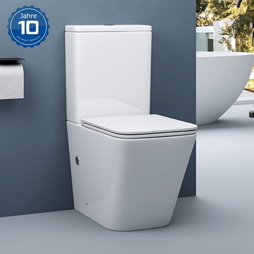 Spülrandloses mit - wc,