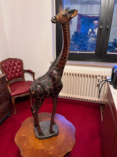 Giraffe aus holz hoch - holz, cm