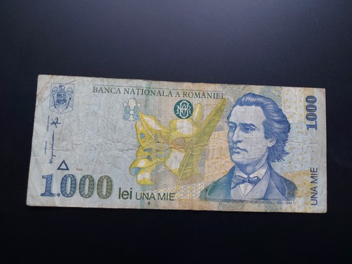 Rumänien 1000 lei 1998 - rumänien,