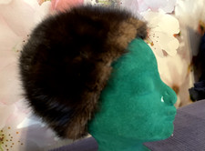 Nerz Echtfell Mütze Kappe Hut