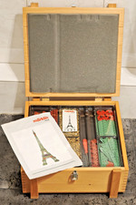 Märklin Nr. 1089 Metall-Großbaukasten "Eiffelturm" Rarität in Original-Holzkiste