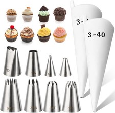 Profi Spritzbeutel mit Tüllen