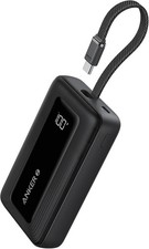 Anker Zolo Powerbank, 10.000mAh 30W High-Speed Tragbares Ladegerät mit Schwarz 