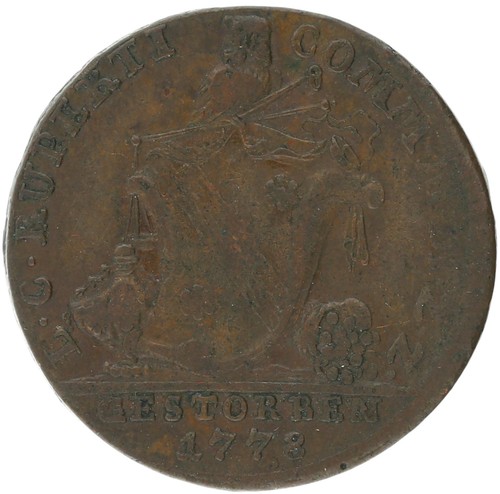 Harz rechenpfennig 1778 auf - harz,
