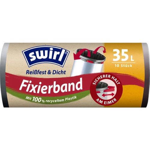 Swirl fixierband müllbeutel - swirl®, fixierband-müllbeutel