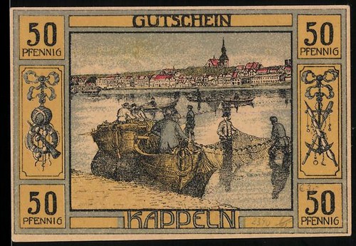 Notgeld kappeln 1920 50 - kappeln,