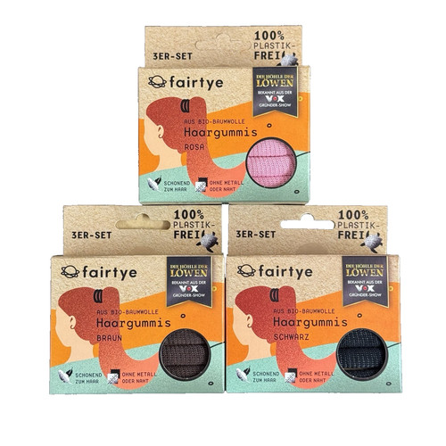 Fairtye haargummis zopfgummi - haargummis,