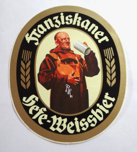 Werbe aufkleber franziskaner - werbe-aufkleber,