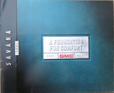 2001 GMC Savana USA Prospekt Brochure, 28 Seiten