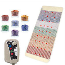 Premium Kristalltherapie-Matte, Natur-Edelstein-Heizkissen wie Vitori