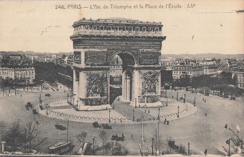 Paris arc triomphe - paris,, de