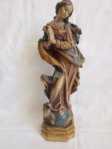 Alte holz madonna - alte, figur