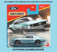 MATCHBOX "1968 FORD MUSTANG