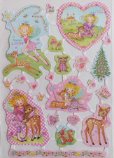 Glanzbilder bogen prinzessin - glanzbilder,
