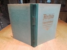 ARCHIV FÜR SIPPENFORSCHUNG