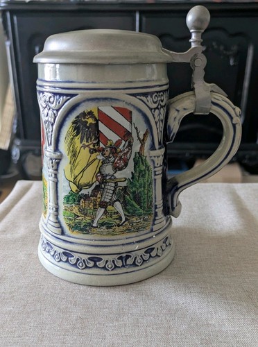 Bierkrug aus ton keramik - aus,
