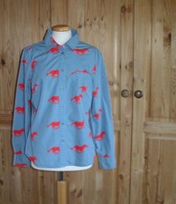 Boden Bluse Hemdbluse Pferde