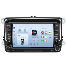 6+128G Android Radio Navi Carplay Für Passat Golf Plus 5 6 Touran Tiguan Polo T5