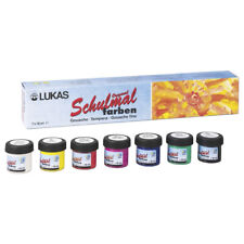 LACUFA Schulmalfarbe 7 Farben
