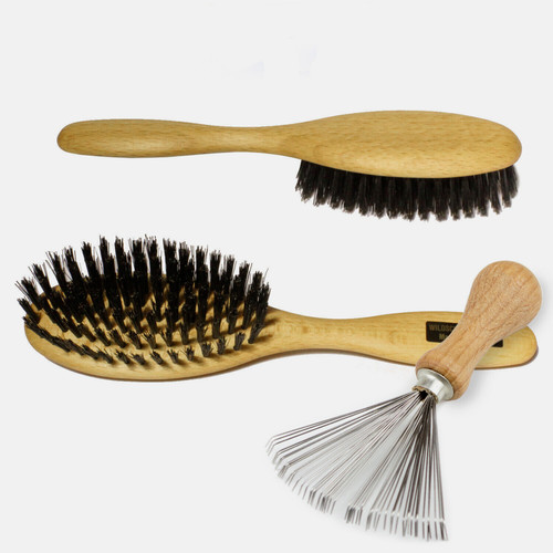Naturhaarbürste - 7, +